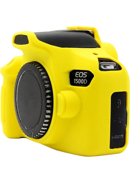 Canon Eos 1300D / 1500D Için Silikon Koruyucu Kılıf - Sarı (Yurt Dışından) fırsatları