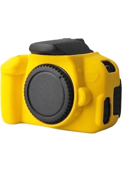 Canon Eos 650D / 700D Için Silikon Koruyucu Kılıf - Sarı (Yurt Dışından)