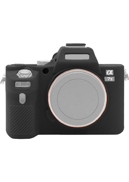 Sony Ilce-7mıı Için Silikon Koruyucu Kılıf - Siyah (Yurt Dışından)