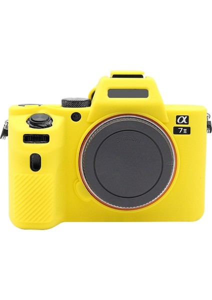 Sony Ilce-7mıı Için Silikon Koruyucu Kılıf - Sarı (Yurt Dışından) fiyatları