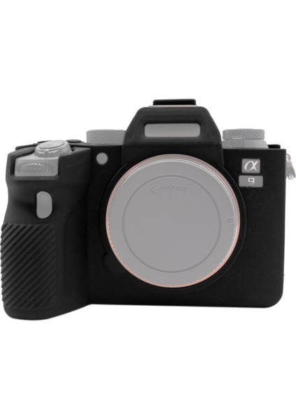 Sony Ilce-9m2 Için Yumuşak Silikon Koruyucu Kılıf - Siyah (Yurt Dışından)
