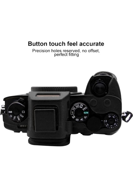 Sony Ilce-9m2 Için Yumuşak Silikon Koruyucu Kılıf - Siyah (Yurt Dışından) indirimleri