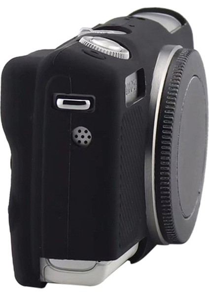 Canon Eos M200 Için Yumuşak Silikon Kılıf - Koyu Pembe (Yurt Dışından)
