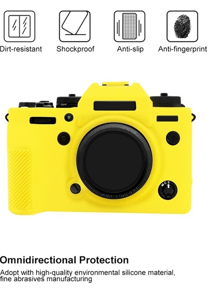 Fujifilm X-T4 Için Puluz Yumuşak Silikon Koruyucu Kılıf - Sarı (Yurt Dışından) fırsatları