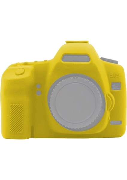 Canon Eos 5d Mark Iı Için Yumuşak Silikon Kılıf - Sarı (Yurt Dışından)