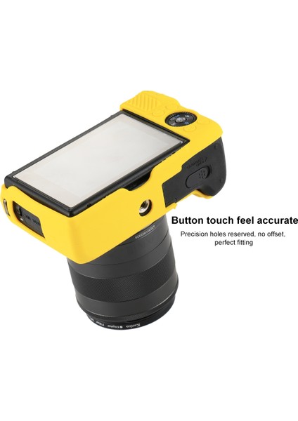 Canon Eos M3 Için Puluz Yumuşak Silikon Koruyucu Kılıf - Sarı (Yurt Dışından) indirimleri