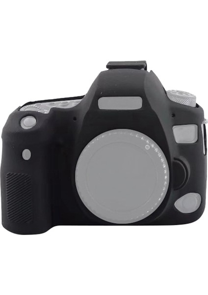 Canon Eos 6d Mark Iı Için Yumuşak Silikon Kılıf - Siyah (Yurt Dışından)
