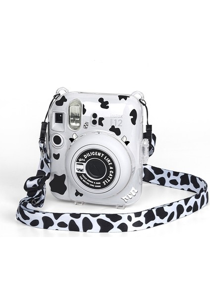 Fujıfılm Instax Mini 12 Için Sert Akrilik Kamera Kılıfı - Siyah (Yurt Dışından)