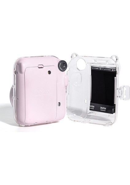 Fujıfılm Instax Mini 12 Için Sert Akrilik Kamera Kılıfı - Siyah (Yurt Dışından) indirimleri