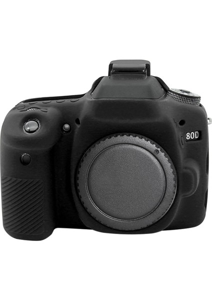 Canon Eos 80D Için Puluz Yumuşak Silikon Koruyucu Kılıf - Siyah (Yurt Dışından) fiyatları