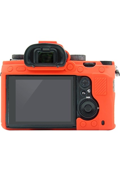 Sony A9 (Ilce-9) / A7 Iıı Için Silikon Koruyucu Kılıf - Kırmızı (Yurt Dışından) modelleri
