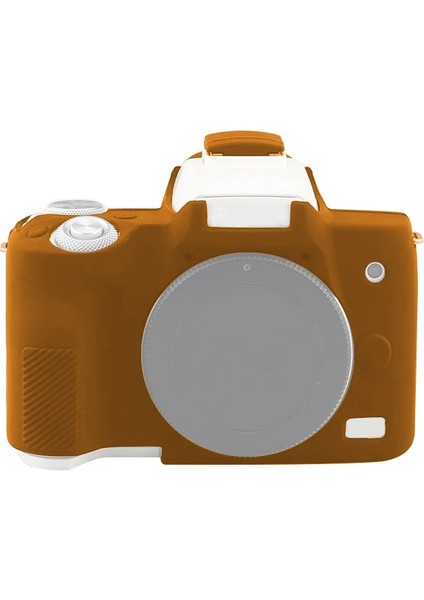 Canon Eos M50 Mark Iı / M50 Iı Için Yumuşak Silikon Kılıf - Kahve (Yurt Dışından)