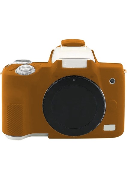 Canon Eos M50 Mark Iı / M50 Iı Için Yumuşak Silikon Kılıf - Kahve (Yurt Dışından) fiyatları