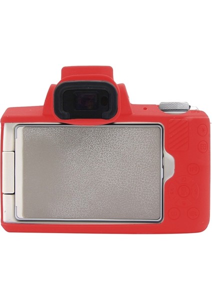 Canon Eos M50 Mark Iı / M50 Iı Için Yumuşak Silikon Kılıf - Kırmızı (Yurt Dışından)