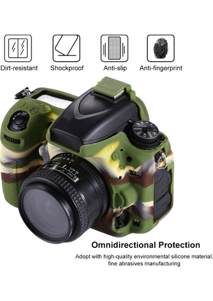 Nikon D750 Için Puluz Yumuşak Silikon Koruyucu Kılıf - Yeşil (Yurt Dışından) fırsatları
