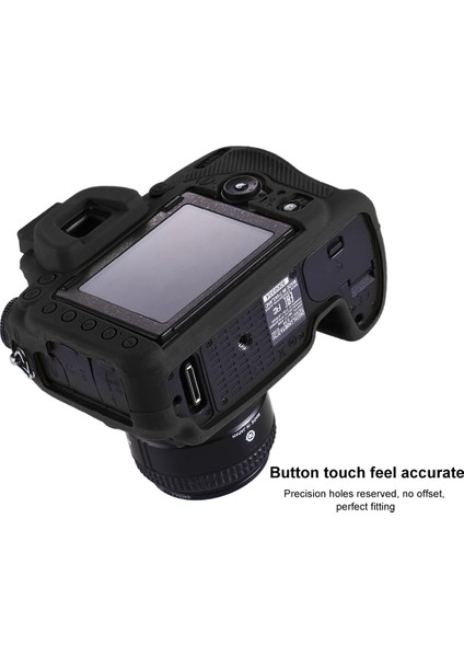 Nikon D750 Için Puluz Yumuşak Silikon Koruyucu Kılıf - Siyah (Yurt Dışından) indirimleri