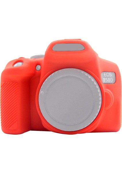 Canon Eos D Için Puluz Yumuşak Silikon Koruyucu Kılıf - Kırmızı (Yurt Dışından)