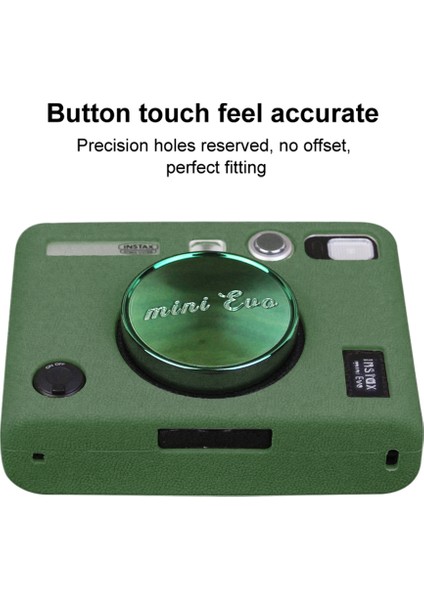 Fujıfılm Instax Mini Evo Için Silikon Koruyucu Kılıf - Yeşil (Yurt Dışından) indirimleri