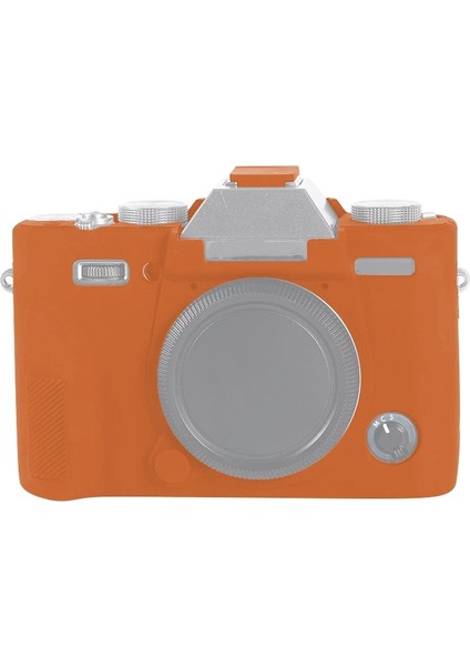 Fujıfılm X-T30 Için Yumuşak Silikon Kılıf - Turuncu (Yurt Dışından)