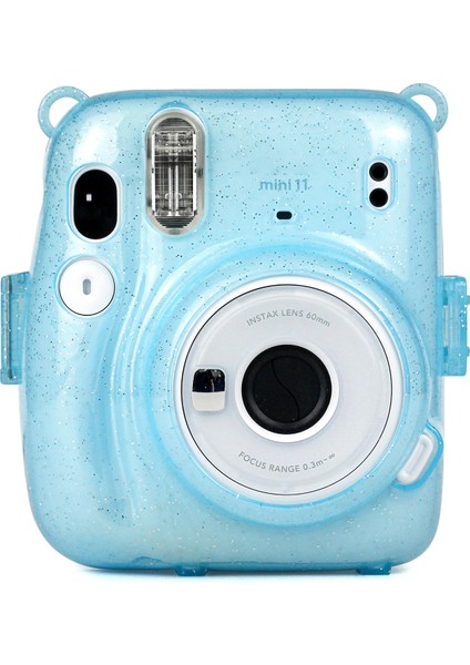 Fujıfılm Instax Mini 11 Için Parlak Güç Kılıf - Mavi (Yurt Dışından) modelleri