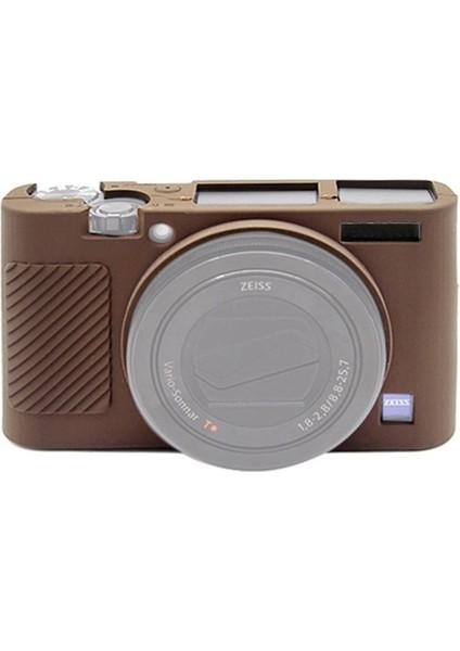 Sony RX100 Iıı / Iv / Için Silikon Koruyucu Kılıf - Kahve (Yurt Dışından)