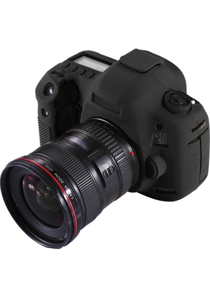Canon Eos 5d Mark Iıı Için Yumuşak Silikon Koruyucu Kılıf - Siyah (Yurt Dışından)