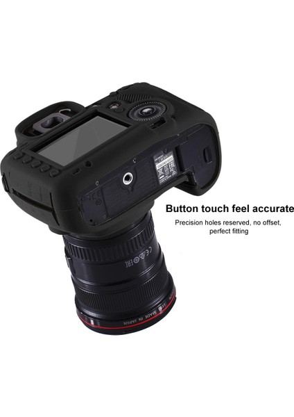 Canon Eos 5d Mark Iıı Için Yumuşak Silikon Koruyucu Kılıf - Siyah (Yurt Dışından) indirimleri