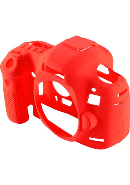 Canon Eos 5d Mark Iıı Için Yumuşak Silikon Koruyucu Kılıf - Kırmızı (Yurt Dışından) fiyatları