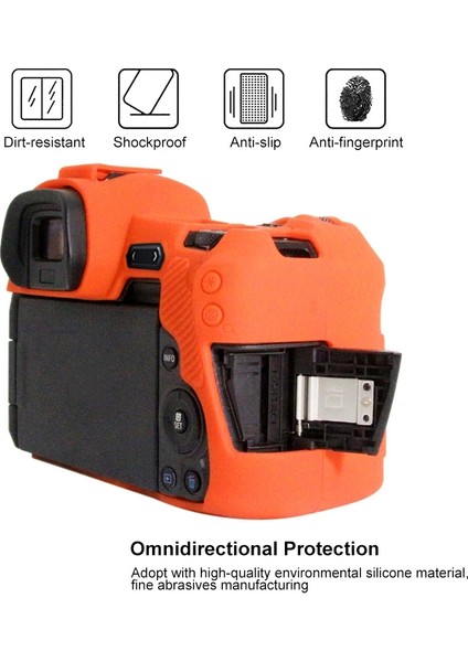 Canon Eos R Için Puluz Yumuşak Silikon Koruyucu Kılıf - Turuncu (Yurt Dışından) fırsatları