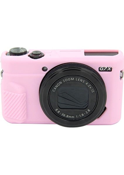 Canon Eos G7 x Mark Iı Için Silikon Koruyucu Kılıf - Pembe (Yurt Dışından)