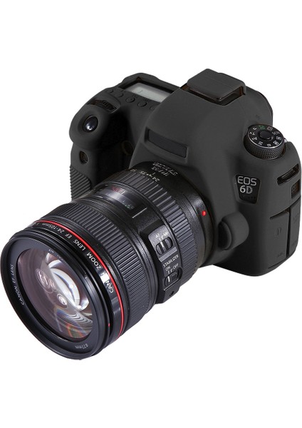 Canon Eos 6d Için Puluz Yumuşak Silikon Koruyucu Kılıf - Siyah (Yurt Dışından) fiyatları