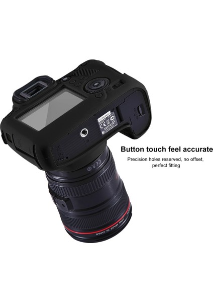 Canon Eos 6d Için Puluz Yumuşak Silikon Koruyucu Kılıf - Siyah (Yurt Dışından) indirimleri