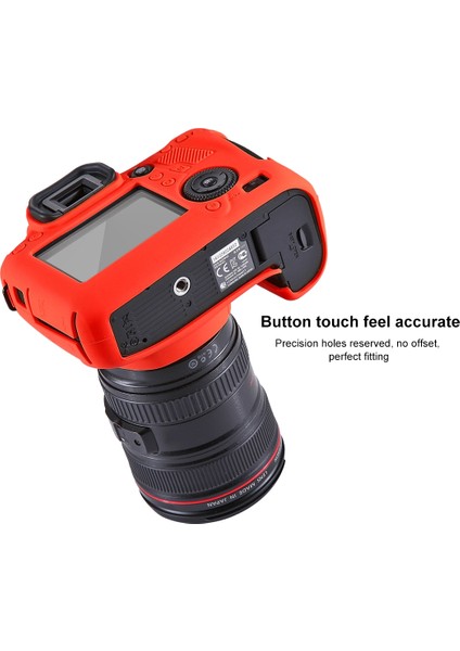 Canon Eos 6d Için Puluz Yumuşak Silikon Koruyucu Kılıf - Kırmızı (Yurt Dışından) indirimleri