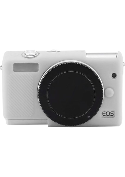 Canon Eos M200 Için Yumuşak Silikon Kılıf - Beyaz (Yurt Dışından) fiyatları