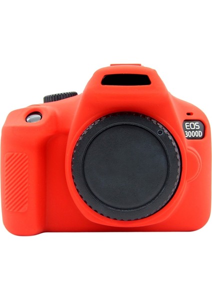 Canon Eos 3000D / 4000D Için Silikon Koruyucu Kılıf - Kırmızı (Yurt Dışından) fiyatları