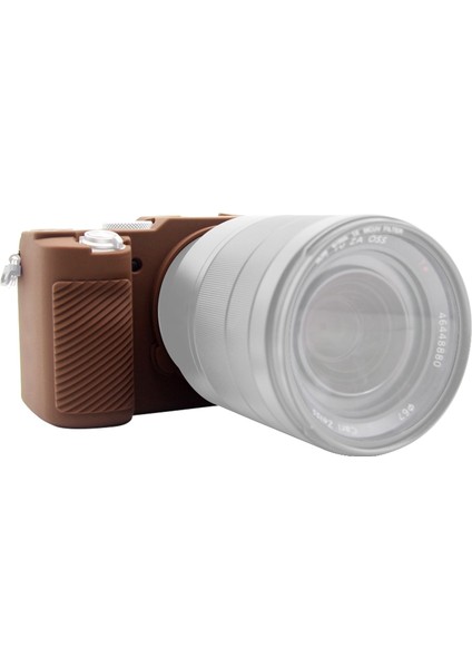 Sony A7C / Ilce-7c Için Puluz Yumuşak Silikon Koruyucu Kılıf - Kahve (Yurt Dışından)