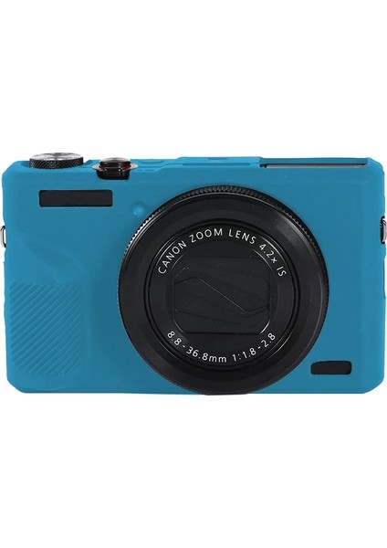 Canon Powershot G7 x Mark Iıı Için Yumuşak Silikon Kılıf - Mavi (Yurt Dışından) fiyatları