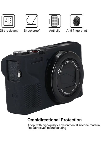 Canon Powershot G7 x Mark Iıı Için Yumuşak Silikon Kılıf - Mavi (Yurt Dışından) fırsatları
