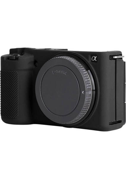 Sony ZV-E10 Için Yumuşak Silikon Koruyucu Kılıf - Siyah (Yurt Dışından)