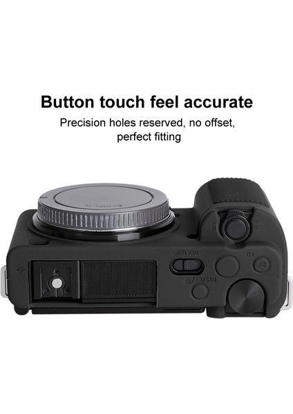 Sony ZV-E10 Için Yumuşak Silikon Koruyucu Kılıf - Siyah (Yurt Dışından) indirimleri