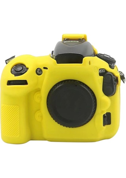 Nikon D810 Için Silikon Koruyucu Kılıf - Sarı (Yurt Dışından)