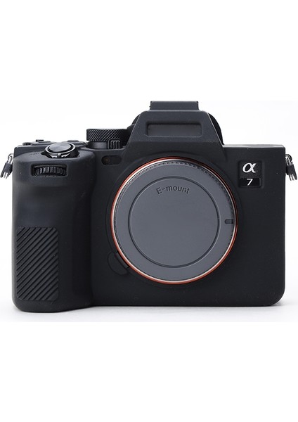 Sony A7 Iv Için Yumuşak Silikon Koruyucu Kılıf - Siyah (Yurt Dışından)