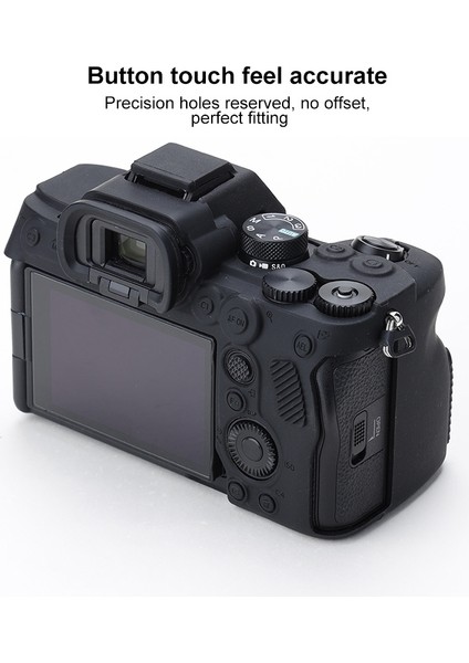 Sony A7 Iv Için Yumuşak Silikon Koruyucu Kılıf - Siyah (Yurt Dışından) fırsatları