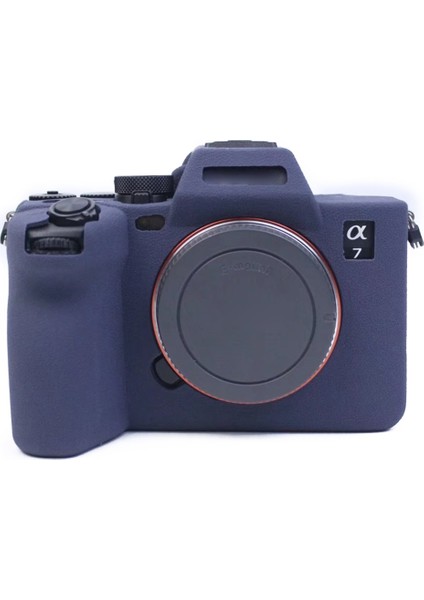 Sony A7 Iv Için Yumuşak Silikon Koruyucu Kılıf - Mavi (Yurt Dışından)