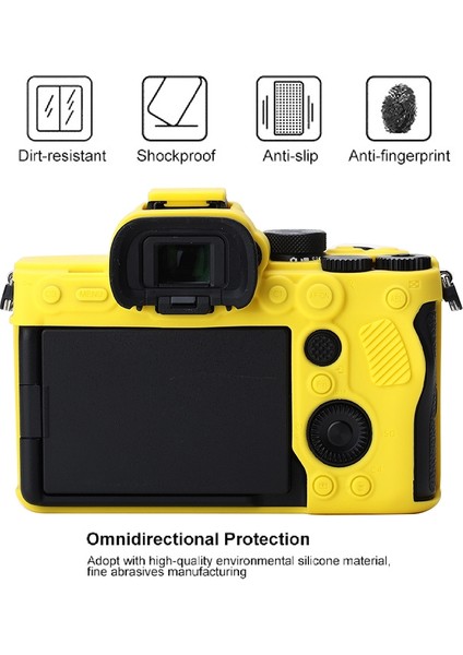 Sony A7 Iv Için Yumuşak Silikon Koruyucu Kılıf - Sarı (Yurt Dışından) modelleri