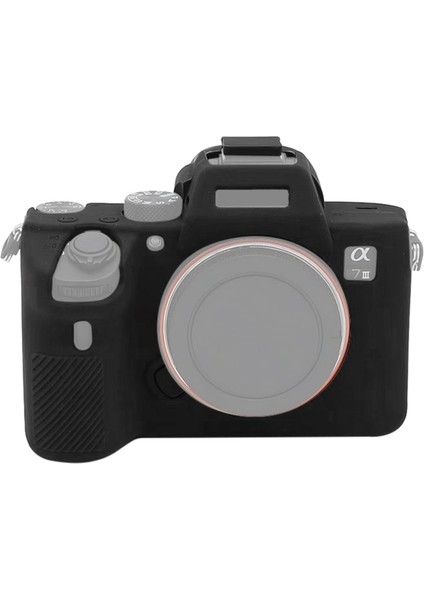 Sony A7III / A7S3 Için Silikon Koruyucu Kılıf - Siyah (Yurt Dışından)