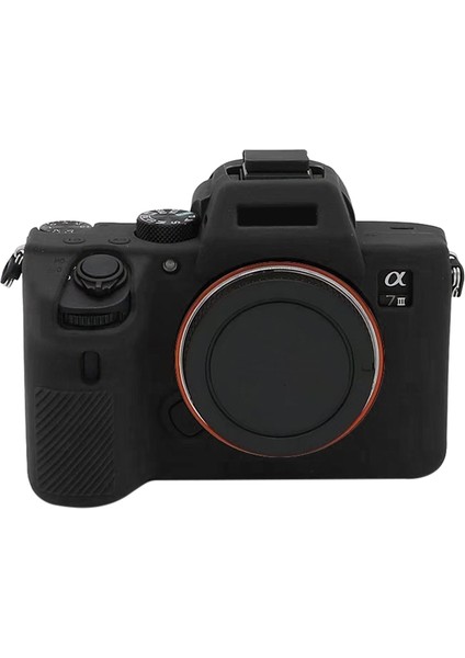 Sony A7III / A7S3 Için Silikon Koruyucu Kılıf - Siyah (Yurt Dışından)