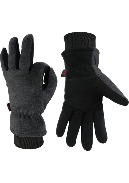 Geyik Derisi Sıcak Soğuk Kayak Eldivenleri Motosiklet Eldivenleri (Yurt Dışından)