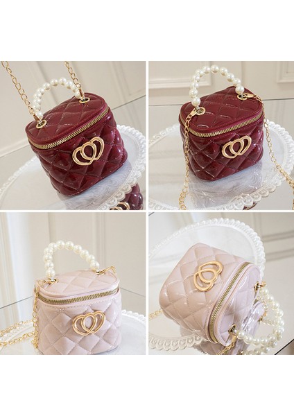 Moda Pvc Jöle Çantası Kadın Kız Çapraz Omuz Çanta Boncuk Tote Saplı Küçük Çanta (Yurt Dışından) indirimleri