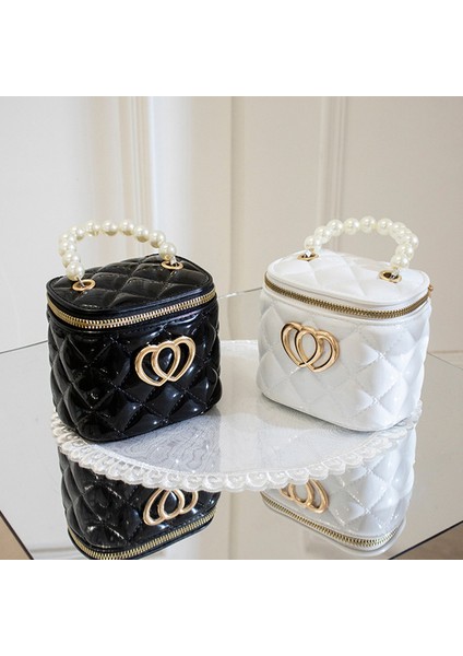 Moda Pvc Jöle Çantası Kadın Kız Çapraz Omuz Çanta Boncuk Tote Saplı Küçük Çanta (Yurt Dışından) fırsatları